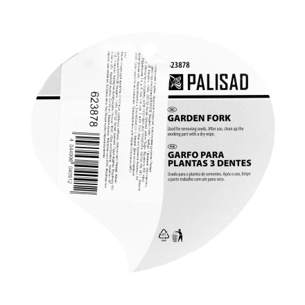 Вилка посадочная 3-зубая, защитное покрытие, пластиковая рукоятка Palisad 623878 купить в Губкинске