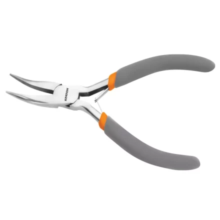 Тонкогубцы  изогнутые Mini 115 мм Кратон 2 12 03 004 купить в Губкинске