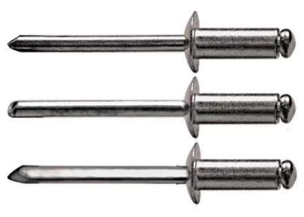 Заклепки 4,0 х 10 мм 50 шт MATRIX 40635 купить в Губкинске