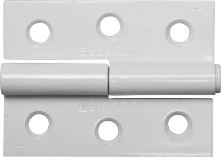 Петля дверная STAYER "MASTER" разъемная, цвет белый, левая, 65мм 37613-65-2L купить в Губкинске