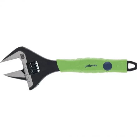 Ключ разводной тонкие губки фосфатированый 250 мм Сибртех артикул 15536 купить в Губкинске