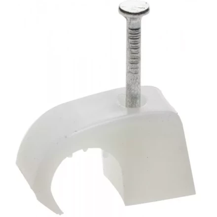 Скоба-держатель для кабеля, универсальная, с оцинкованным гвоздем, 4-7 мм, 60 шт, STAYER Master 45050-04-07 45050-04-07 купить в Губкинске