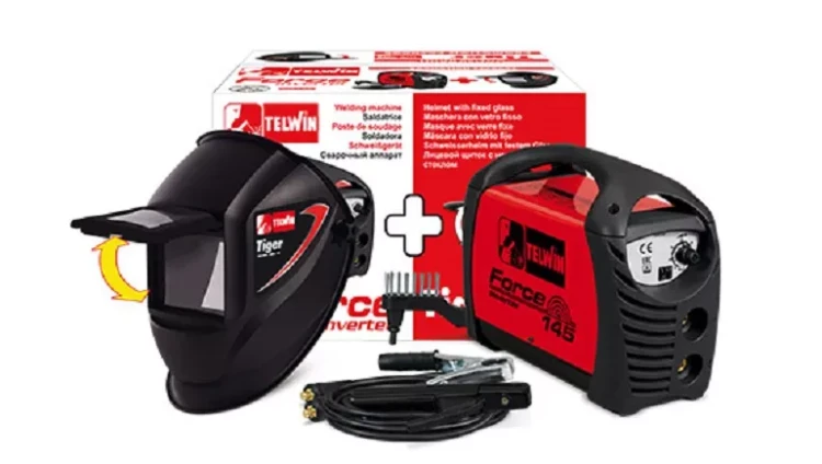 Сварочный аппарат FORCE 145 ACX + HELMET Telwin купить в Губкинске