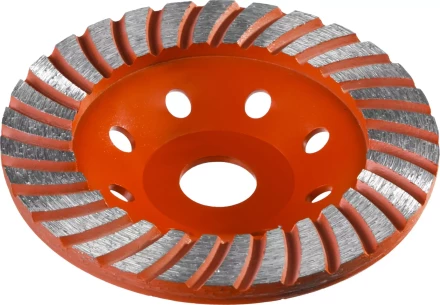 Чашка алмазная шлифовальная по бетону ЗУБР &quot;МАСТЕР&quot; сегментированная, 125мм 33375-125 купить в Губкинске