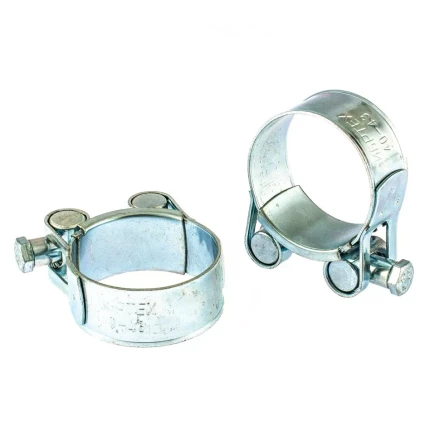 Хомуты металлические силовые 40-43 мм ширина 20 мм шарнирный W1 2 шт Сибртех 47525 купить в Губкинске