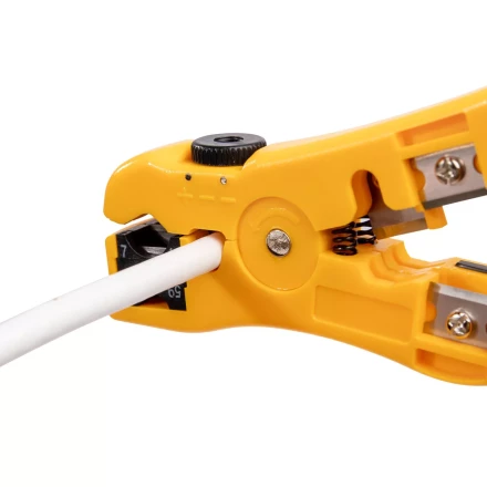 Стриппер КВТ КС-332 для снятия изоляции с коаксиального кабеля (89440) купить в Губкинске