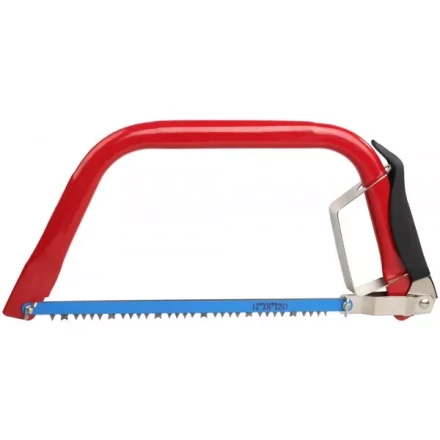 Набор GRINDA Пила лучковая с 2 полотнами по дереву и по металлу, 300мм/12&quot; 1551-30 купить в Губкинске