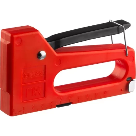 Степлер, пластиковый корпус для тонкой скобы тип 53 (4-8 мм), MIRAX 3142 купить в Губкинске