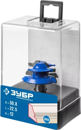 ЗУБР 50.8 x 22 мм, фреза кромочная для углового сращивания, Профессионал (28724-50.8) купить в Губкинске