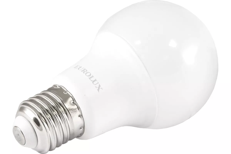 Лампа светодиодная EUROLUX LL-E-A60-9W-230-4K-E27 76/2/14 купить в Губкинске