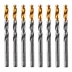 Сверло по металлу, 7,5 мм, HSS-Tin, Golden Tip, 8 шт. Denzel 717218 купить в Губкинске