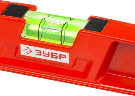 Уровень ЗУБР &quot;МАСТЕР&quot; Буран литой усиленный, 2 цельные противоуд ампулы, фрезеров баз поверхность, 60см 34723-060 купить в Губкинске