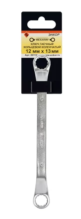 Ключ гаечный кольцевой коленчатый 12x13 Энкор 26112 купить в Губкинске