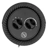 Тепловентилятор керамический Denzel DTFC-1200S, вращение, 3 реж., вент., нагрев 600/1200 Вт 96411 купить в Губкинске