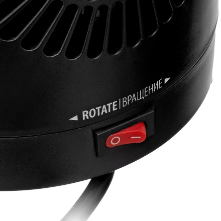 Тепловентилятор керамический Denzel DTFC-1200S, вращение, 3 реж., вент., нагрев 600/1200 Вт 96411 купить в Губкинске