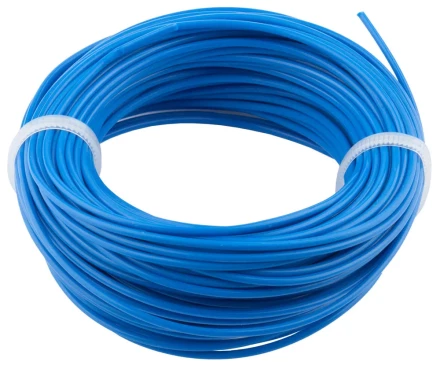 Леска ЗУБР для триммеров, &quot;круг&quot;, диаметр 2,4мм, длина 15м 70101-2.4-15 купить в Губкинске