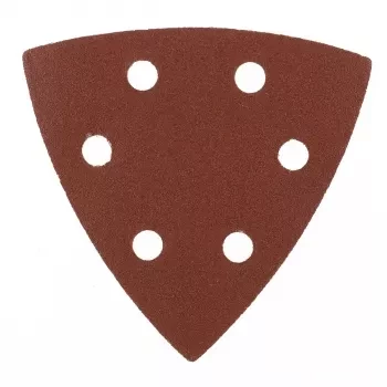 Треугольник абразивный на ворсовой подложке под липучку перф. P 180 93 мм 5 шт. MATRIX 73864 купить в Губкинске