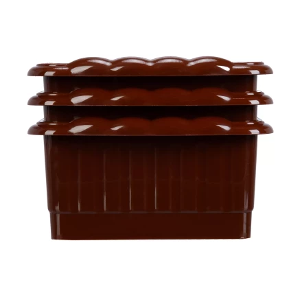 Поддон для рассады Palisad 322х166х82 мм, пластиковый, 3 шт, под 8 горшочков 250 мл., 643442 купить в Губкинске