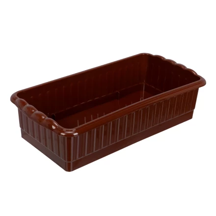 Поддон для рассады Palisad 322х166х82 мм, пластиковый, 3 шт, под 8 горшочков 250 мл., 643442 купить в Губкинске