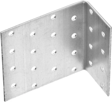 Крепежный угол ЗУБР &quot;МАСТЕР&quot; анкерный, 80х80х40мм, 1шт 310226-080-080 купить в Губкинске