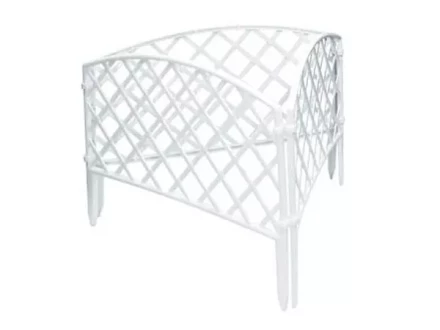 Забор декоративный &quot;Плетенка&quot; 24 х 320 см белый Россия 65021 купить в Губкинске