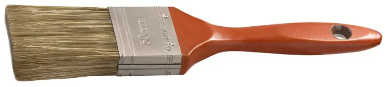 Кисть плоская STAYER "LASUR - LUX", деревянная ручка, смешанная щетина, 50мм 01051-050 купить в Губкинске