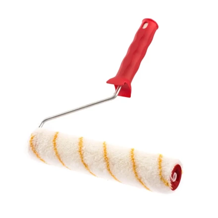 Валик для внутренних работ синтетический 250 мм, ворс 12 мм D 36 мм D ручки 6 мм полиакрил Matrix 80881 купить в Губкинске