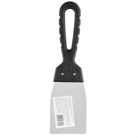 Шпательная лопатка из нержавеющей стали 60 мм пластмассовая ручка Россия 85133 купить в Губкинске