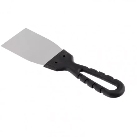 Шпательная лопатка из нержавеющей стали 60 мм пластмассовая ручка Россия 85133 купить в Губкинске