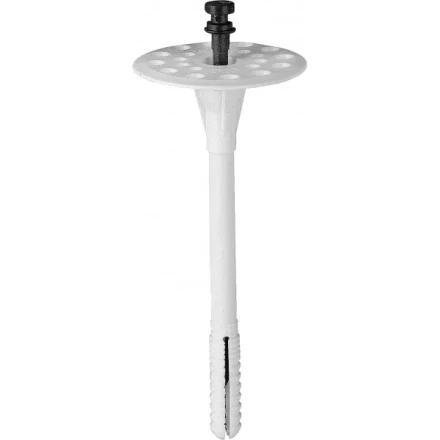 Дюбель ЗУБР для изоляционных материалов полипропиленовый, нейлоновый стержень, 10 x 160 мм, 250 шт 4-301505-10-160 купить в Губкинске