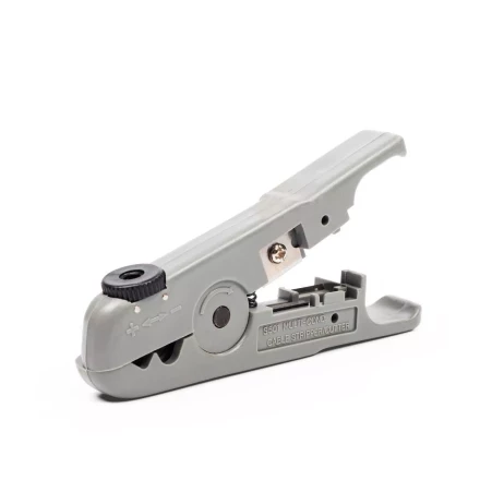 Стриппер КВТ КС-501 для снятия изоляции и оболочки с UTP кабелей (84826) купить в Губкинске