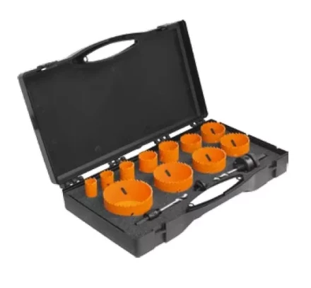 Набор коронок универсальных биметаллических Кратон 11 шт. 1 04 01 003 купить в Губкинске