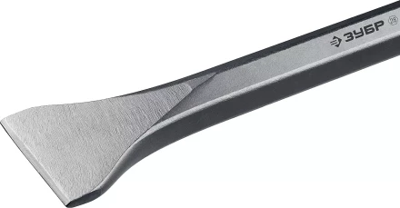 ЗУБР БУРАН, 80 х 400 мм, HEX 28, плоское изогнутое зубило, Профессионал (29372-80-400) купить в Губкинске