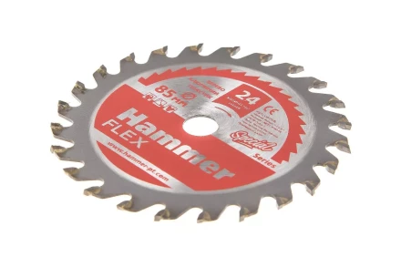 Диск пильный твердосплавный HAMMER Ф85х10мм 24зуб. (205-133) купить в Губкинске