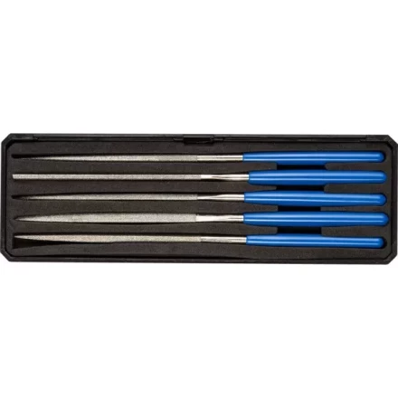 Набор ЗУБР &quot;ЭКСПЕРТ&quot; Надфили с алмазным напылением в пластиковом боксе, P 140, 140х75мм, 5 предметов 33388-140-H5 купить в Губкинске