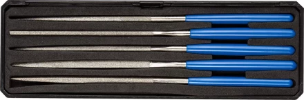 Набор ЗУБР &quot;ЭКСПЕРТ&quot; Надфили с алмазным напылением в пластиковом боксе, P 140, 140х75мм, 5 предметов 33388-140-H5 купить в Губкинске