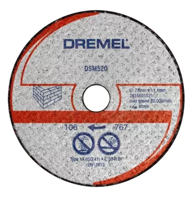 Диск отрезной по по камню DSM520 для пилы Dremel DSM20 Dremel купить в Губкинске