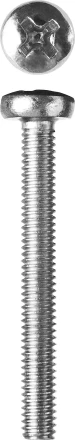 Винт ЗУБР &quot;МАСТЕР&quot; DIN 7985, класс прочности 4.8, оцинкованный, M4x35мм, 5кг 303150-04-035 купить в Губкинске