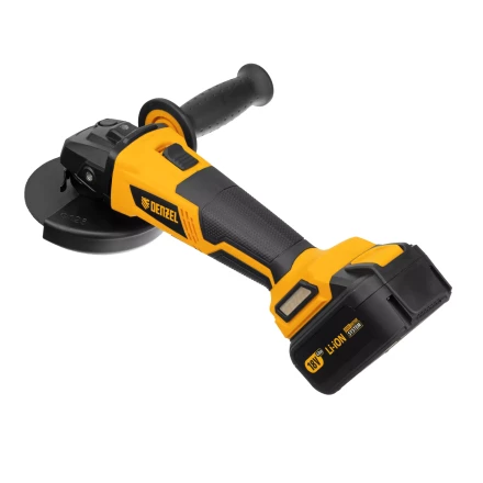 Машина углошлифовальная аккумуляторная бесщет. Denzel BLG-IB-18-125-4 27005, Li-ion, 18 В купить в Губкинске