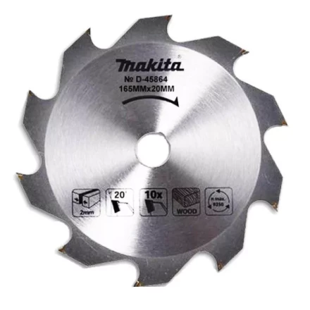 Диск пильный Makita D-45864, 165х20х2мм, 10 зубьев купить в Губкинске