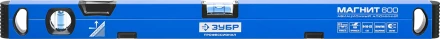 Уровень усиленный магнитный с зеркальным глазком серия ПРОФЕССИОНАЛ ЗУБР ПРО-М 400 мм купить в Губкинске
