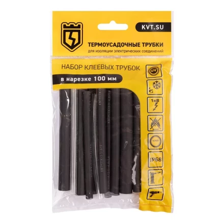 Набор термоусадочных трубок КВТ Гермокомплект 9/3 (73659) купить в Губкинске