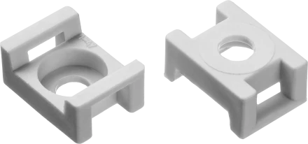 Площадки под хомут-стяжку усиленные ПХС-У белые нейлоновые серия МАСТЕР купить в Губкинске