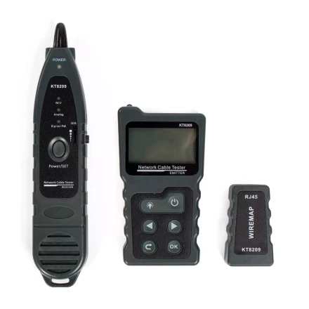 LAN-тестер КВТ KT 8209 для витой пары с поддержкой PoE (86208) купить в Губкинске