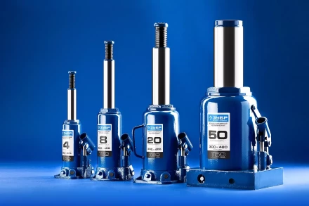 Домкрат гидравлический бутылочный T50, 16т, 228-465мм, ЗУБР Профессионал 43060-16 43060-16_z01 купить в Губкинске