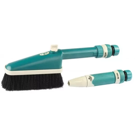 Набор RACO для мойки: щетка, распылитель и два соединителя, 1/2&quot; 4260-55/407C купить в Губкинске