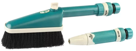 Набор RACO для мойки: щетка, распылитель и два соединителя, 1/2&quot; 4260-55/407C купить в Губкинске