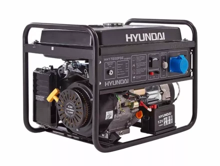 Бензогенератор газовый Hyundai HHY7000FGE + колеса hourmeter LPG kit купить в Губкинске