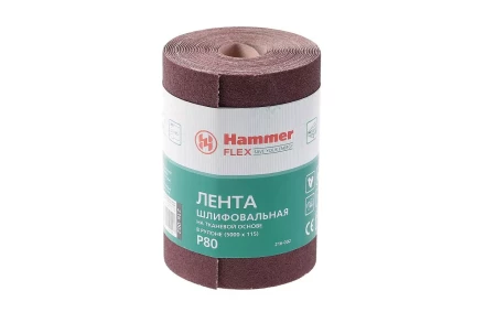 Лента шлифовальная в рулоне HAMMER Flex  216-002 купить в Губкинске
