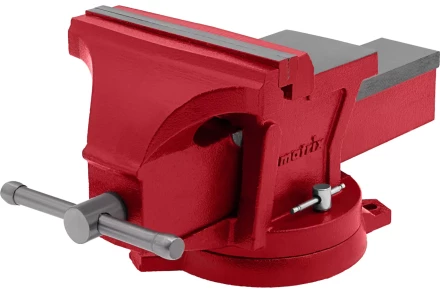 Тиски слесарные 200 мм поворотные с наковальней Matrix купить в Губкинске